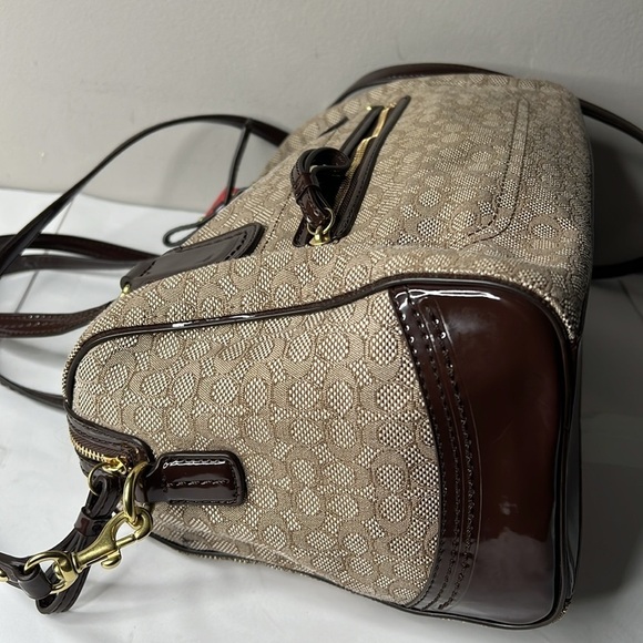 Coach Oxford Poppy 25047 Crossbody Satchel Bag - New without tags - Picture 10 of 16